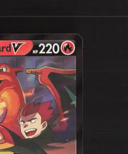 Lance's Charizard V SWSH133 Sword & Shield Black Star Promo Holo Pokemon Card NM - Image 4