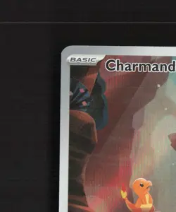 Charmander 168/165 Scarlet & Violet 151 Full Art Ultra Rare Pokemon Card LP+ - Image 3