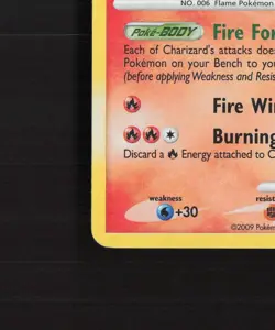 Charizard 1/99 Platinum Arceus Cracked Ice Holo Rare Pokemon Card LP - Image 5