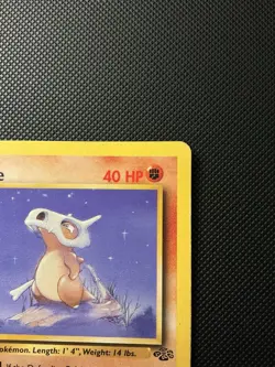 1st Edition Cubone Pokemon Card 50/64 Jungle Set WOTC Vintage 1999 MP - Image 3