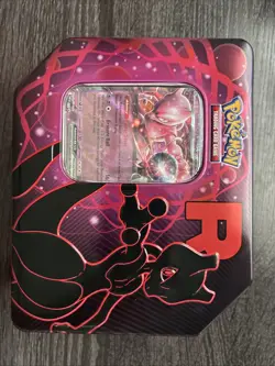 Pokemon TCG Team Rocket Tin EMPTY With PROMO CARD all 3 options - Image 3