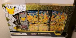 Pokemon TCG Celebrations Special Collection - Pikachu V-UNION 25th Anniversary⚡ 820650809156 - Image 1