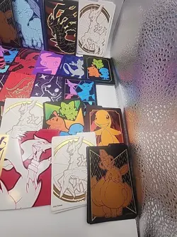 Pokemon TCG ETB Cardboard Inserts Dividers Lot - Image 4