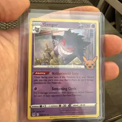 Pokemon Gengar 066/196 Trick or Trade Booster Holo Card 120 HP English 2022 x2 - Image 2