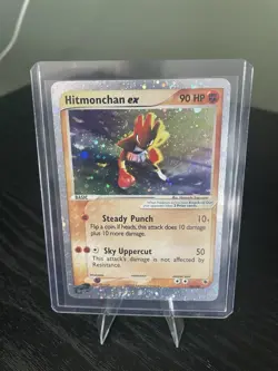 Pokemon Hitmonchan ex 98/109 EX Ruby & Sapphire Holo Rare LP or better - Image 1