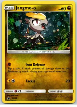 #SM40 Jangmo-o 2017 Pokemon TCG Black Star Promo Holo Sun & Moon Cosmos - Image 1