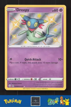 2021 Pokemon SWSH Shining Fates SV060/SV122 Dreepy - Image 1