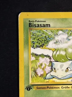 Pokemon TCG - Bulbasaur Bisasam German Base Set 44/ 102 - Image 2