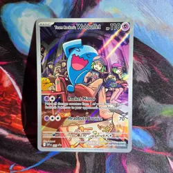 Pokemon SVP Promo Team Rocket's Wobbuffet 203 Black Star - Image 1