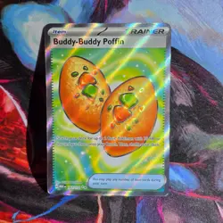 Pokemon Mega Evolution Buddy-Buddy Poffin 167-132 Ultra Rare - Image 1