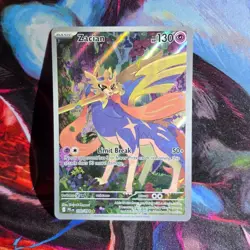 Pokemon Phantasmal Flames Zacian 100-094 Illustration Rare - Image 1
