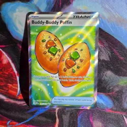 Pokemon Mega Evolution Buddy-Buddy Poffin 167-132 Ultra Rare - Image 1