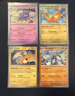 Pokemon TCG Sam's Club 151 4 Mini Tin Promos NM Sleeved And TOPLOADED cosmos - Image 1