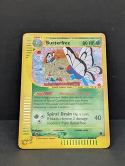 Butterfree 005/165 Expedition Base Set Holo Ultra Rare Pokemon TCG Nintendo LP - Image 3