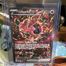 2025 Pokemon ORICORIO EX #024 Black Star Promo Ultra Premium Collection English - Image 1