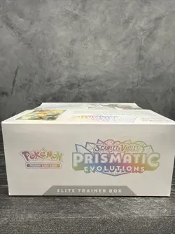 Pokemon TCG Prismatic Evolutions Elite Trainer Box ETB - FACTORY SEALED - Image 4