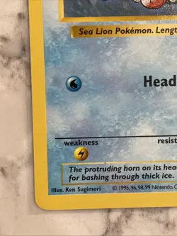 Pokemon TCG - Seel Shadowless 41/102 - Base Set - Image 2