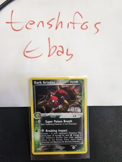 Dark Ariados 30/109 Pokemon TCG Team Rocket Returns Reverse Holo MP - Image 1