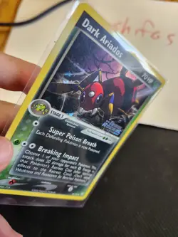 Dark Ariados 30/109 Pokemon TCG Team Rocket Returns Reverse Holo MP - Image 3