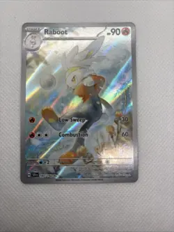 Raboot 147/142 IR Stellar Crown set English Pokemon TCG Mint - Image 2