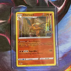 Charizard 010/078 Holo Rare Pokemon 2022 Sword & Shield GO NM - Image 3