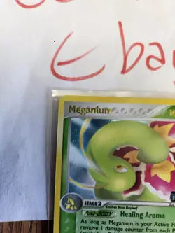 Pokemon TCG Meganium Unseen Forces 9/115 Reverse Holo Stamped LP - Image 3