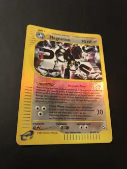 Pokemon - Magneton - Aquapolis - Holo Reverse - 22/147 - English - Near Mint - Image 3