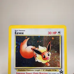 Pokemon Eevee 11/53 WOTC Black Star Promo Holo - MP - Rare - Image 3