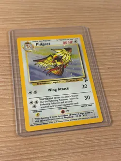 Pokemon TCG Pidgeot 014/130 Base Set 2 Holo Rare 1999-2000 Stored in Sleeve - Image 3