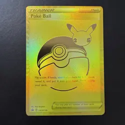 Pokemon TCG - Poke Ball SWSH146 Celebrations - Gold Hyper Rare - NM - Image 3