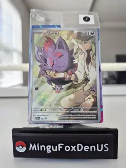 N's Zorua #189 SEALED Journey Together Black Star Promo Pokemon TCG, ID: 7 - Image 1