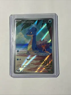 2025 Destined Rivals Pokemon - Misty’s Lapras Art Rare 194/182 - Image 1