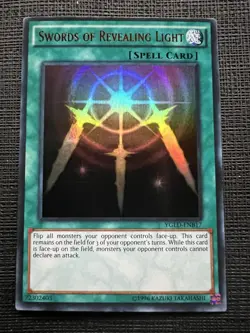 Yugioh Swords of Revealing Light YGLD-ENB17 Ultra Rare 1st Ed NM - Image 1