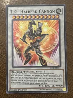 T.G. Halberd Cannon LC5D-EN216 Legendary Collection 5D's 1st Edition Super LP - Image 1