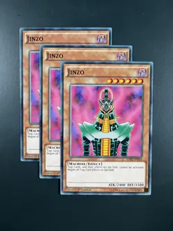 Yugioh - Jinzo X3 Playset - Common - LDK2 - 1st - Image 1