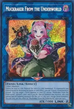 Yugioh! Muckraker From the Underworld - MP23-EN194 - Prismatic Secret Rare - 1st - Image 1