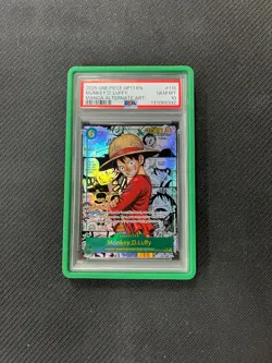 PSA 10 Monkey D. Luffy Manga Alt Art OP13-118 | One Piece Card Game - Image 1