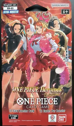 NEW/SEALED One Piece TCG Extra Booster Pack Heroines Edition EB-03 English - Image 1