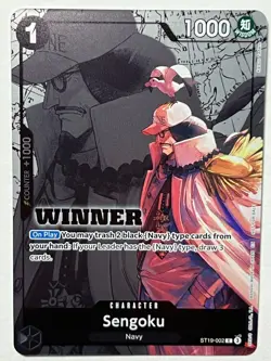 Sengoku ST19-002 Winner One Piece TCG Winner Pack 2025 Vol. 3 Promo MINT - Image 1