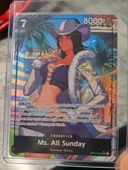 2026 One Piece TCG Ms. All Sunday OP14-084 SR Alternate Alt Art - Image 1