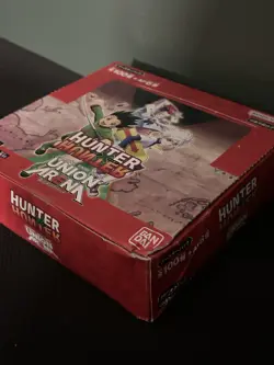 UNION ARENA TCG HUNTER×HUNTER Booster Box Japanese BANDAI Sealed Damaged Box #B - Image 2