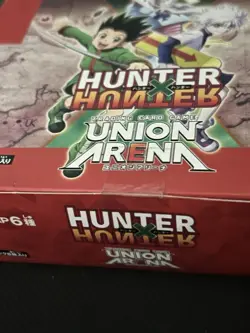 UNION ARENA TCG HUNTER×HUNTER Booster Box Japanese BANDAI Sealed Damaged Box #B - Image 3