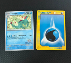 Feraligatr SVP213 Promo Illustration Contest 2024 Pokemon Card w/2002 Energy - Image 1