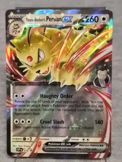 Pokemon TCG: Team Rocket’s Persian EX - SVP218 - Black Star Promo Card NM - Image 1