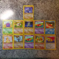 Pokemon TCG 105 Card Lot 1st edition -Rocket -Jungle - all card 1st edition - Image 1