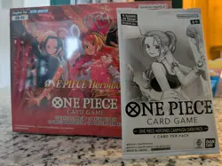One Piece Card Game Heroines Extra Booster EB-03 English Box with Dash Pack - Image 1