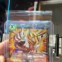 SS Gogeta Dynamic Unison BT10-095 SR Foil Dragon Ball Super Card Game NM SEALED - Image 4