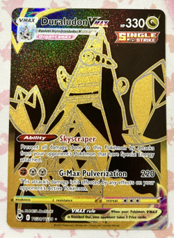 Pokemon Cards Duraludon VMAX TG30/TG30 Silver Tempest Trainer Gallery NM - Image 1