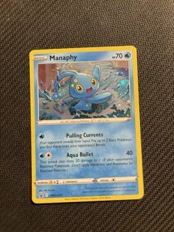Manaphy Holo Promo SWSH275 Pokemon Card NM - Image 1
