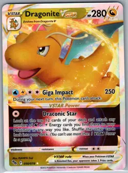 Dragonite VSTAR 050/078 Pokemon GO - Pokemon Card - NM - Image 1